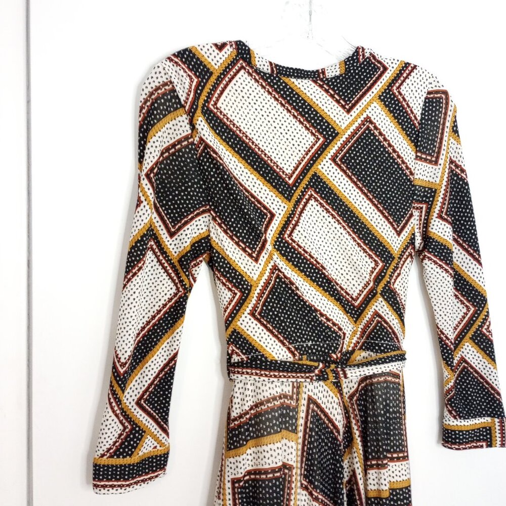 Eshakti Striped Button Front Handkerchief Hem Lon… - image 8